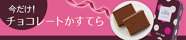 季節限定　チョコレートかすてら