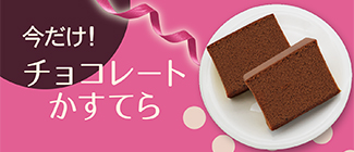 季節限定　チョコレートかすてら